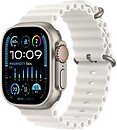 Фото Apple Watch Ultra 2 GPS + Cellular 49mm Titanium Case with White Ocean Band (MREJ3)