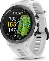Фото Garmin Approach S70 42mm Black Ceramic Bezel with White Silicone Band (010-02746-00)