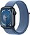 Фото Apple Watch Series 9 GPS 41mm Midnight Aluminum Case with Winter Blue Sport Loop (MR9L3)