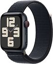 Фото Apple Watch SE 2 GPS + Cellular 44mm Midnight Aluminum Case with Midnight Sport Loop (MRHA3)