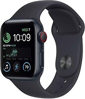 Фото Apple Watch SE GPS + Cellular 40mm Midnight Aluminum Case with Midnight Sport Band