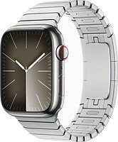 Фото Apple Watch Series 9 GPS + Cellular 45mm Silver Stainless Steel Case with Silver Link Bracelet (MRQM3/MU9A3)