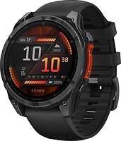 Фото Garmin Fenix 8 47mm Slate Gray with Black Silicone Band (010-02904-00)