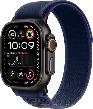 Фото Apple Watch Ultra 2 GPS + Cellular 49mm Black Titanium Case with Blue Trail Loop