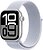 Фото Apple Watch Series 10 GPS 42mm Silver Aluminum Case with Blue Cloud Sport Loop (MWWD3)