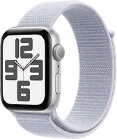 Фото Apple Watch SE GPS 40mm Silver Aluminium Case with Blue Cloud Sport Loop (MXEE3QH/A)