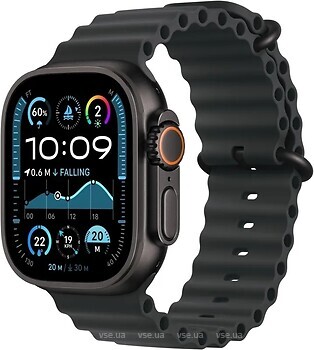 Фото Apple Watch Ultra 2 GPS 49mm Black Titanium Case with Black Ocean Band