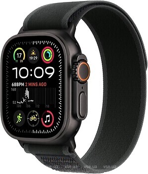 Фото Apple Watch Ultra 2 GPS 49mm Black Titanium Case with Black Trail Loop