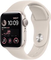 Фото Apple Watch SE 2 GPS + Cellular 40mm Starlight Aluminum Case with Starlight Sport Band (MNL73)