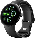 Фото Google Pixel Watch 3 41mm Matte Black Aluminum case Obsidian Active Band