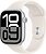 Фото Apple Watch Series 10 GPS 46mm Silver Aluminum Case with Starlight Sport Band (MWX03+MXM73)