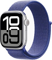 Фото Apple Watch Series 10 GPS 42mm Silver Aluminum Case with Ultramarine Sport Loop