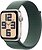 Фото Apple Watch SE 2 GPS 44mm Starlight Aluminum Case with Lake Green Sport Loop (MXEW3)