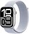 Фото Apple Watch Series 10 GPS 46mm Silver Aluminum Case with Blue Cloud Sport Loop