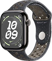 Фото Apple Watch Series 10 GPS + Cellular 46mm Slate Titanium Case with Midnight Sky Nike Sport Band (MX173+MYL73)