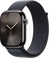 Фото Apple Watch Series 10 GPS + Cellular 46mm Slate Titanium Case with Ink Sport Loop (MX173+MXL33)