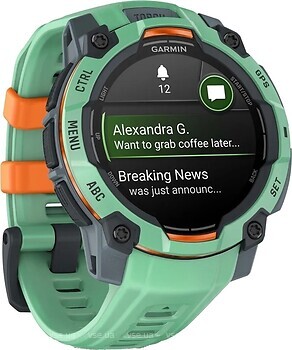Фото Garmin Instinct 3 50mm Amoled Neo Tropic with Twilight Band (010-03020-01)