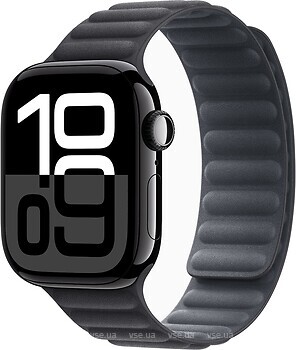 Фото Apple Watch Series 10 GPS 46mm Jet Black Aluminum Case with Black Magnetic Link (MWX13+MXY03)