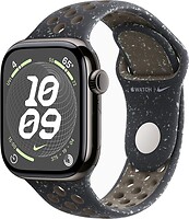 Фото Apple Watch Series 10 GPS + Cellular 42mm Slate Titanium Case with Midnight Sky Nike Sport (MX0M3,MYJP3)