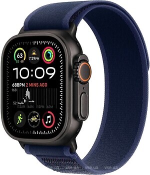 Фото Apple Watch Ultra 2 GPS 49mm Black Titanium Case with Blue Trail Loop