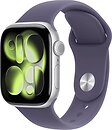 Фото Apple Watch Series 11 GPS 42mm Silver Aluminum Case with Purple Fog Sport Band (MEU74)