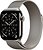 Фото Apple Watch Series 11 GPS + Cellular 42mm Natural Titanium Case with Natural Milanese Loop (MF8P4RK/A)