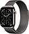 Фото Apple Watch Series 11 GPS + Cellular 42mm Gold Titanium Case with Slate Milanese Loop (MF9M4+MGJ14)