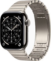 Фото Apple Watch Series 11 GPS + Cellular 42mm Natural Titanium Case with Natural Link Bracelet (MF9H4+MXMA3)