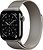 Фото Apple Watch Series 11 GPS + Cellular 42mm Slate Titanium Case with Natural Milanese Loop (MF9K4+MGHY4)