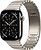 Фото Apple Watch Series 11 GPS + Cellular 46mm Natural Titanium Case with Natural Link Bracelet (MFAY4+MXMF3)