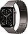 Фото Apple Watch Series 11 GPS + Cellular 46mm Natural Titanium Case with Slate Link Bracelet (MFAY4+MXMK3)