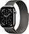 Фото Apple Watch Series 11 GPS + Cellular 46mm Natural Titanium Case with Slate Milanese Loop (MFAY4+MGJ74)