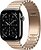 Фото Apple Watch Series 11 GPS + Cellular 46mm Slate Titanium Case with Gold Link Bracelet (MFC14+MXMH3)