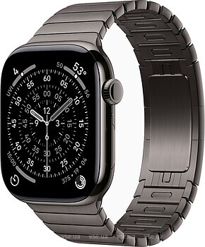 Фото Apple Watch Series 11 GPS + Cellular 46mm Slate Titanium Case with Slate Link Bracelet (MFC14+MXMK3)