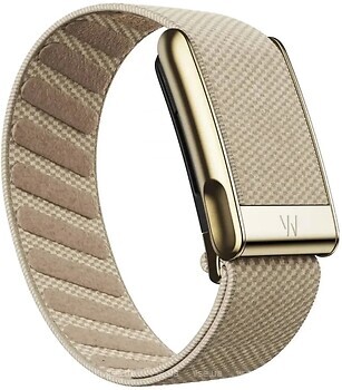 Фото Whoop 5.0 MG Life Luxe Band Dune with Gold
