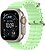 Фото Apple Watch Ultra 3 GPS + Cellular 49mm Natural Titanium Case with Neon Green Ocean Band (MF1V4+MGCF4)