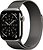 Фото Apple Watch Series 11 GPS + Cellular 42mm Natural Titanium Case with Slate Milanese Loop (MF9H4+MGJ14)