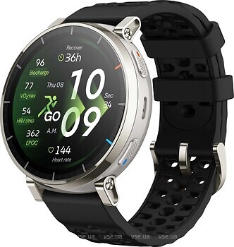 Фото Amazfit Active 3 Premium Apex Silver
