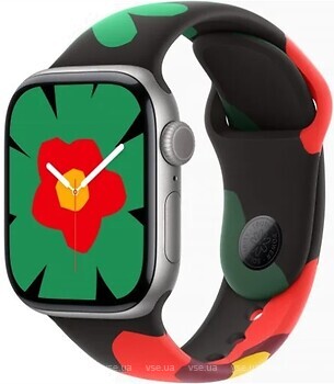 Фото Apple Watch Series 11 GPS 42mm Space Grey Aluminium Case with Black Unity Sport Loop (MEW14+MDF44)