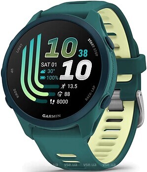 Фото Garmin Forerunner 170 Music Teal Green (010-03920-12)