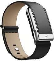Фото Whoop 5.0 MG Life LeatherLuxe Straight Band Black/Cream with Titanium