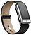 Фото Whoop 5.0 MG Life LeatherLuxe Straight Band Black/Cream with Titanium