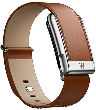 Фото Whoop 5.0 MG Life LeatherLuxe Straight Band Chestnut/Cream with Titanium