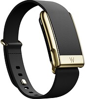 Фото Whoop 5.0 MG Life LeatherLuxe Tapered Band Black with Gold