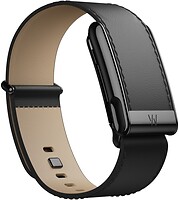Фото Whoop 5.0 MG Life LeatherLuxe Straight Band Black/Cream with Black