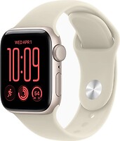 Фото Apple Watch SE 3 GPS 40mm Starlight Aluminum Case with Sand Sport Band (MJKW4)