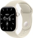 Фото Apple Watch Series 12 GPS + Cellular 42mm Pearl White Ceramic Case with Sand Sport Band (MJGW4)