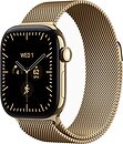 Фото Apple Watch Series 12 GPS + Cellular 42mm Radiant Gold Titanium Case with Radiant Gold Milanese Loop (MJGL4)