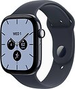 Фото Apple Watch Series 12 GPS + Cellular 42mm Night Blue Ceramic Case with Navy Blue Sport Band (MJH04)