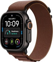 Фото Apple Watch Ultra 4 GPS + Cellular 49mm Black Titanium Case with Burgundy Alpine Loop (MJC24)
